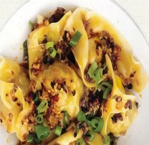 Prawn Wonton in Chili Oil